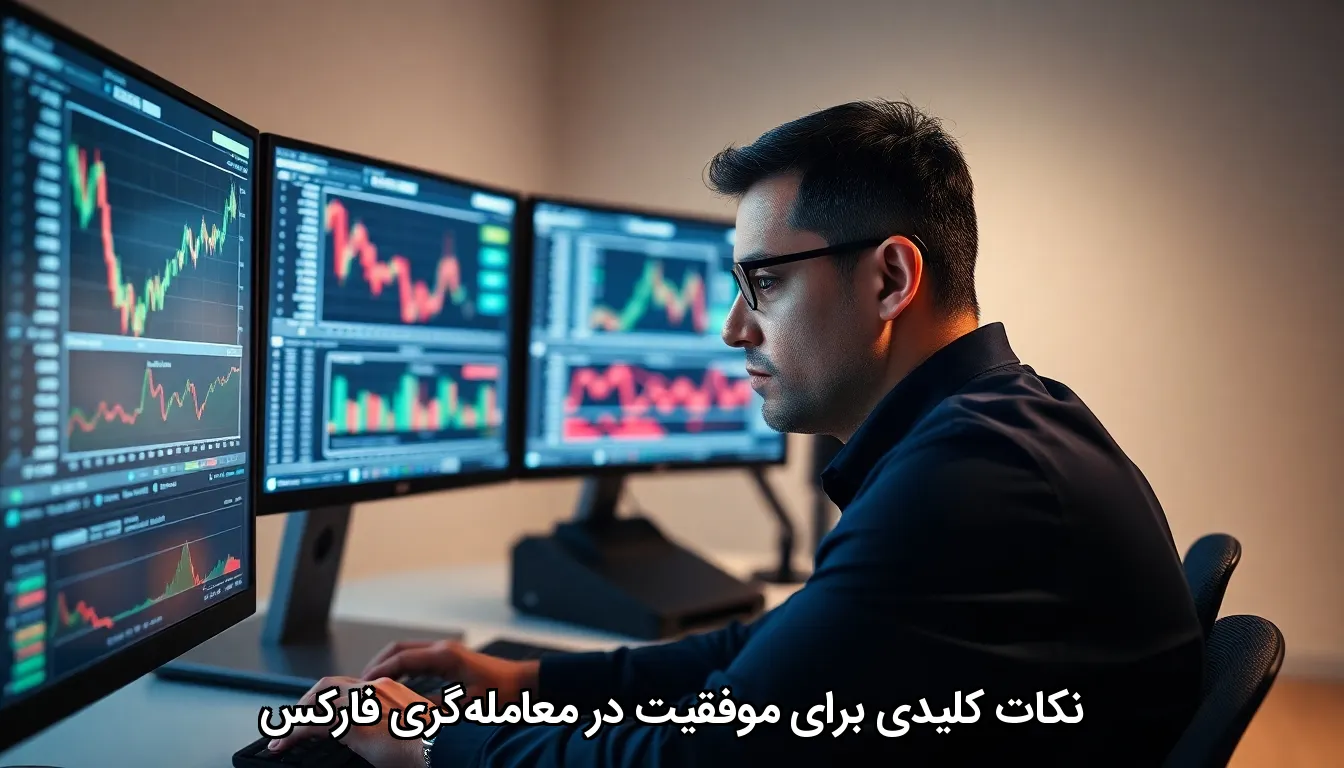 نکات کلیدی برای موفقیت در معامله‌گری فارکس